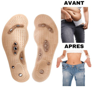 Paires de Semelles Magnétiques Oyimbo -Fini les douleurs aux pieds