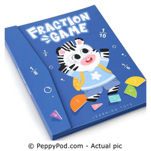 Enfants Intelligents - 📘 Cahier Magnétique de Fractions – Oyimbo