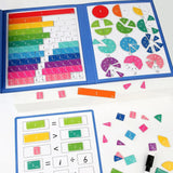 Enfants Intelligents - 📘 Cahier Magnétique de Fractions – Oyimbo